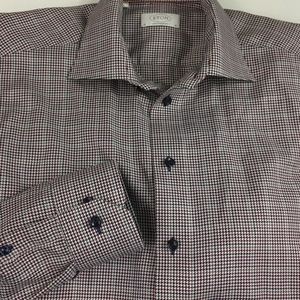 ETON Men's Long Sleeve Dress Shirt 41 16